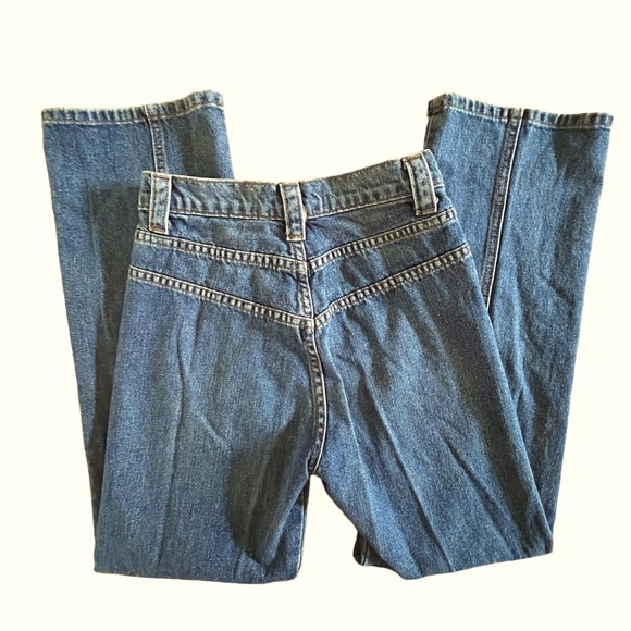 SOLD⭐️SOLD⭐️Reformation 70s Stud Jean High Waisted Crop Baltic Wash Jeans 25 - Picture 6 of 10